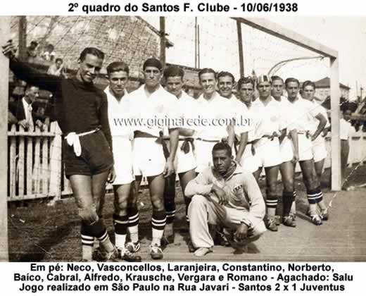 Santos Futebol Clube - 1938